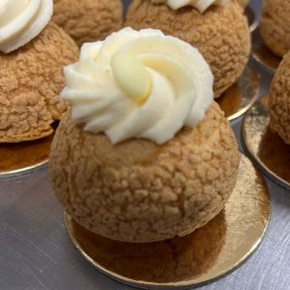 Choux a la creme orez cu lapte 