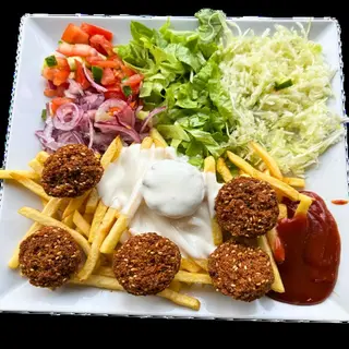 Falafel farfurie