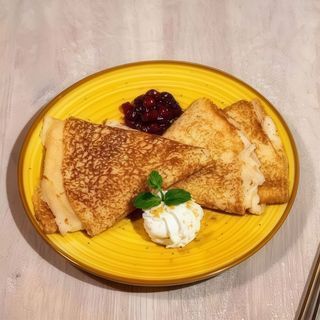 Post - Clătite de post cu caise - post