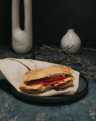 SandwiGelu cu piept de pui la gratar