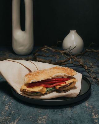 SandwiGelu cu piept de pui la gratar