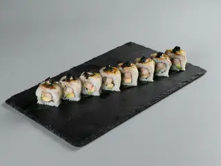 Seabass surimi roll
