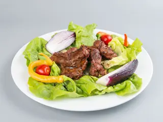 Meniu Pastrama De Berbecuț (pulpa)-La Gratar + Cartofi Prajiti 300G/150G
