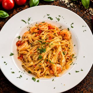 Tagliatelle cu creveti 450 gr 'NOU'