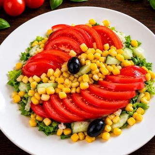 Salată mixtă 450 gr