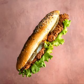 Sandwich Ciabatta cu Snitel de Pui