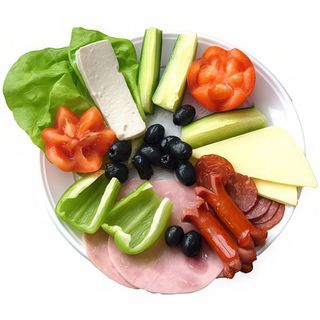 Platou rece (pentru 5 persoane)