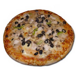 Pizza con pollo 45cm