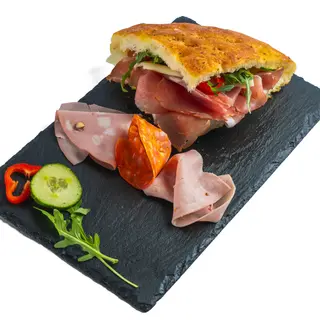 Focaccia Prosciutto Cotto 