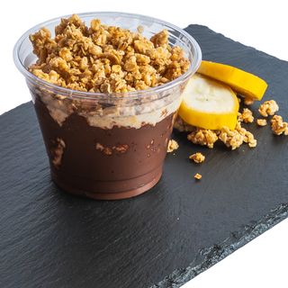 Ovăz cu Nutella și banane(vegan)