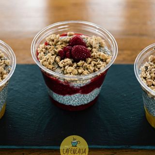 Chia cu fructe (vegan)