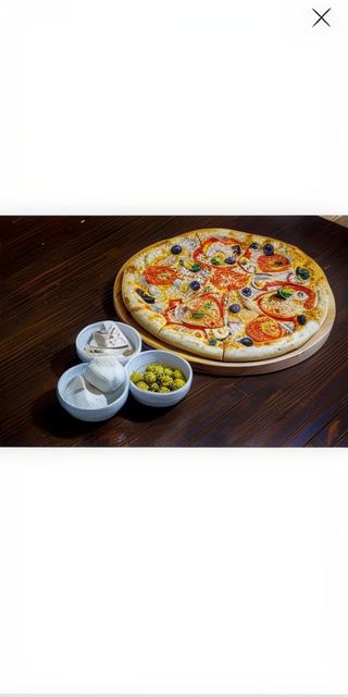 Pizza Vegetariană XXL Ø 60cm