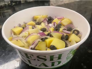 Salata orientala de post  350 gr