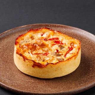 Tarta cu pui,ardei si ciuperci