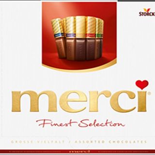 Ciocolata asortata Merci Selection 250g