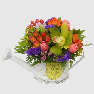 Stropitoare cu lalele si hypericum