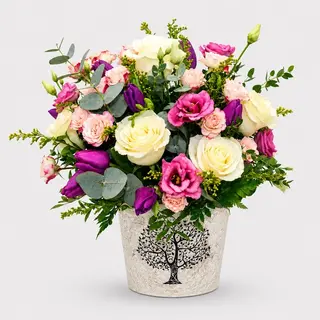 Aranjament floral Sweet Pink