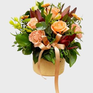 Aranjament cadou Blushing Peach