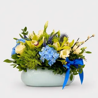 Aranjament floral Blue