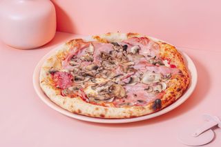 Pizza Prosciutto Cotto e Funghi
