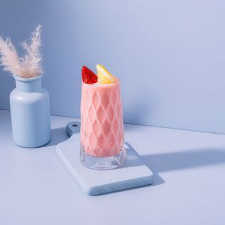 Orange, strawberry & vanilla