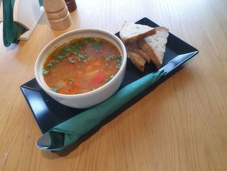 Ciorba de legume, produs de post