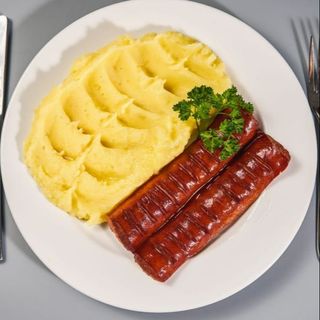 Carnati de porc si pilaf de orez