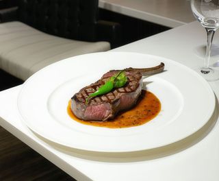 Filetto al pepe verde