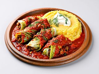 Sarmale cu mamaliguta