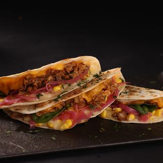 Quesadilla pulled pork 