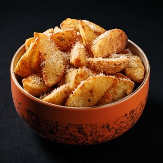 Cartofi wedges cu parmezan 
