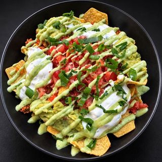 Nachos chili de pui