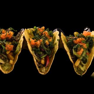 Crunchy tacos vegan