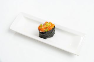 Salmon Gunkan Sushi
