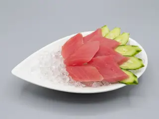 Tuna Set of Sashimi on ice