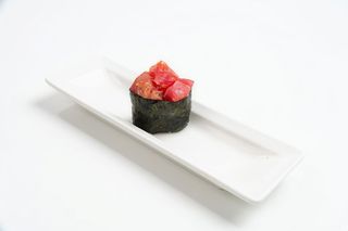 Spicy tuna Gunkan Sushi