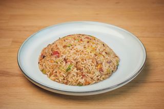 Fried rice with vegetables