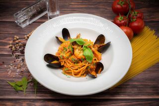 Paste cu fructe de mare