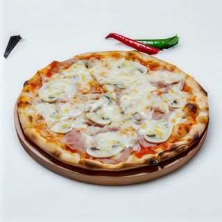 Pizza Prosciutto & funghi