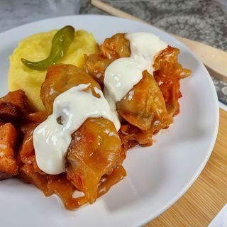 sarmale cu mamaliguta 