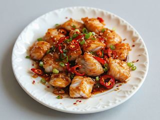 Peşte a la Szechuan (iute)