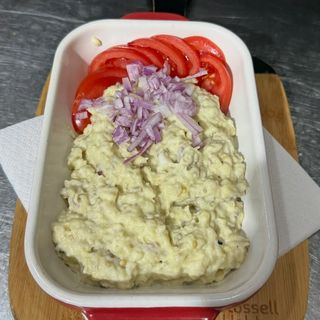 Salata de vinete cu rosii si paine