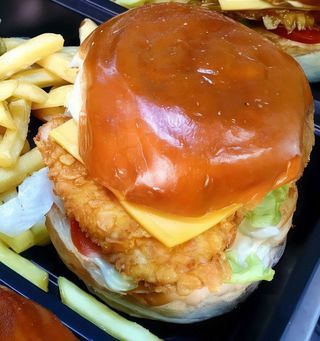 Burger de pui crispy