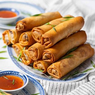 Spring rolls with vegetables