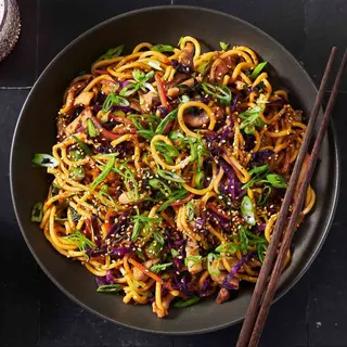 Chicken stir fry noodles