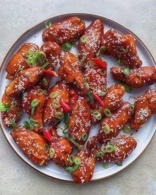 Aripioare de pui dulci