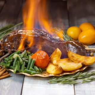 Ciolan de miel caramelizat - 2 persoane