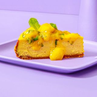 Mango cheesecake