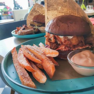 Burger de pui picant