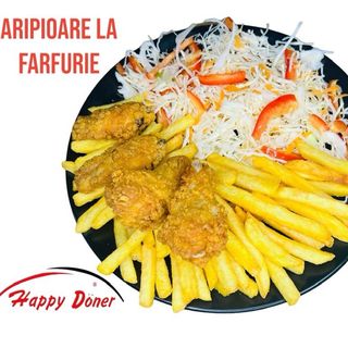 Aripioare la farfurie